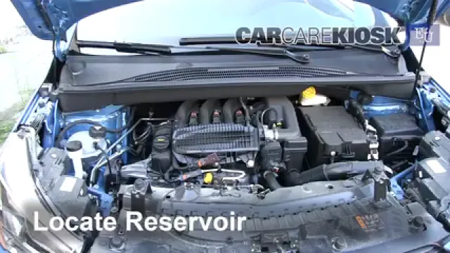 2018 Opel Crossland X SE 1.2L 3 Cyl. Liquide essuie-glace Ajouter du liquide